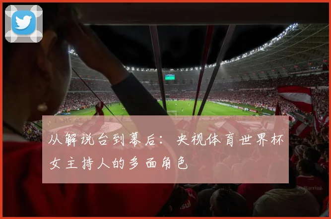 从解说台到幕后：央视体育世界杯女主持人的多面角色